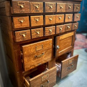 Stacking Card Catalog Cabinet - Image 2