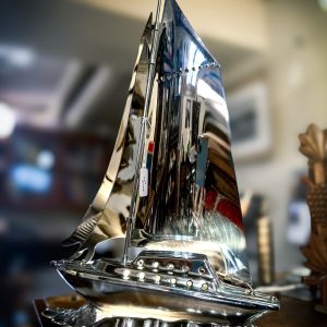 C.1930s Sail Boat Lamp - Image 4