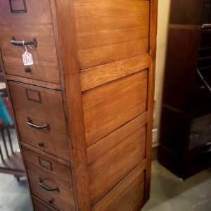 Oak Filing Cabinet ca1915 - Image 2