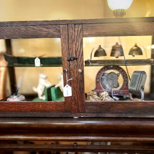 Antique 2-Door Display Cabinet