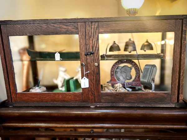 Antique 2-Door Display Cabinet