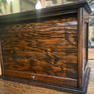 Antique Tambour Letter Cabinet - Image 4