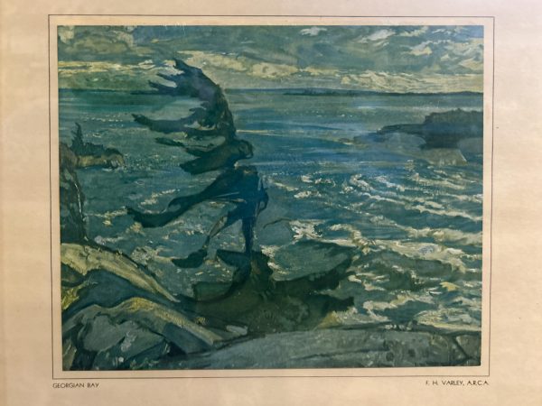 Group of Seven prints 'Georgian Bay' by F.H Varley (Group of Seven) 1950s-1960s Print 185.00