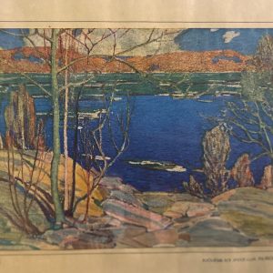 'Spring Ice' by Tom Thompson 50s-60s $185