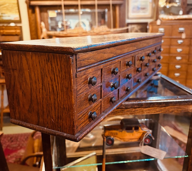 Antique watchmaker's cabinet 1095.00 CND