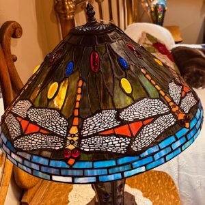 Vintage dragonfly lamp 2800.00 pr CND