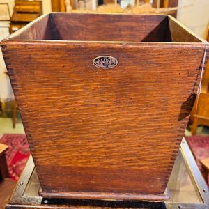 Antique Craftsman Waste Basket 285.00 CND