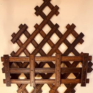 Tramp Art Magazine Rack 185.00 CND