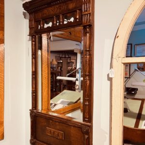 Antique Wood Framed Mirror 395.00 CND