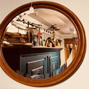 Antique Oval Mirror