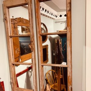 Antique Convent window Mirrors 625.00 pr. CND