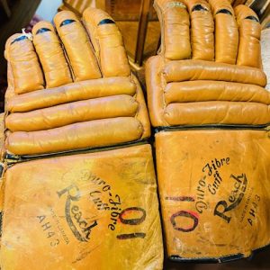 Vintage leather Hockey gloves 195.00 CND