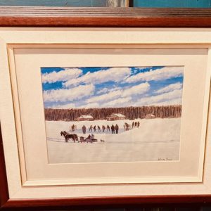 Allen Sapp Hockey Picture 245.00 CND