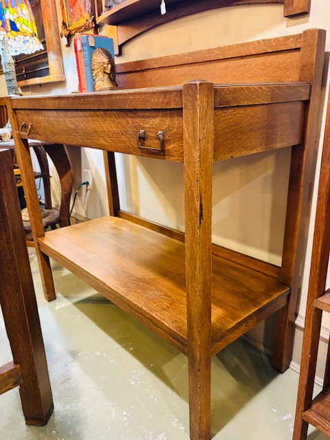 Antique Arts & Crafts sideboard 1250.00 CND