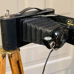 Antique Kodak bellows Camera/tripod 365.00 CND