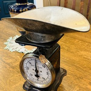 Antique Postal Scale with scoop. 180.00 CND