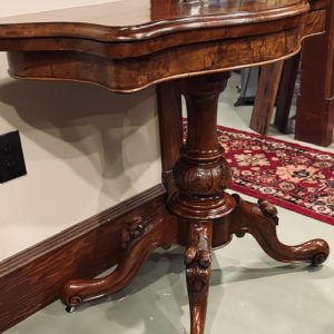 Victorian Rosewood Card Table 2750.00 CND