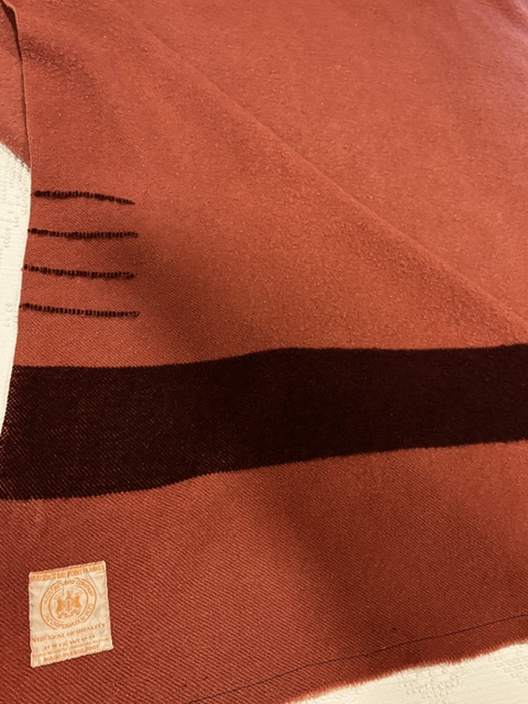 HBC Wild Cranberry Point Blanket 750.00 &380.00 CND