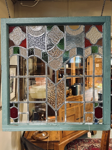 Antique Stained Glass Window 525.00 CND