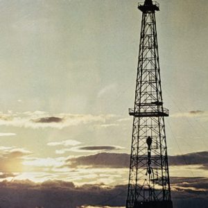 Vintage Oil Rig Photograph 195.00 CND