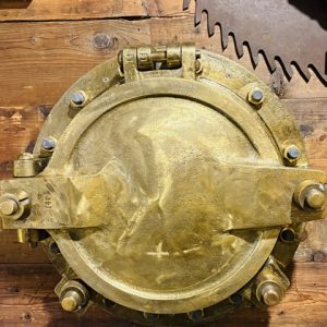 Antique Brass Ship's Porthole 1150.00 CND