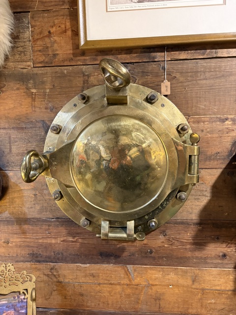 Antique Brass Ship's Porthole 875.00 CND